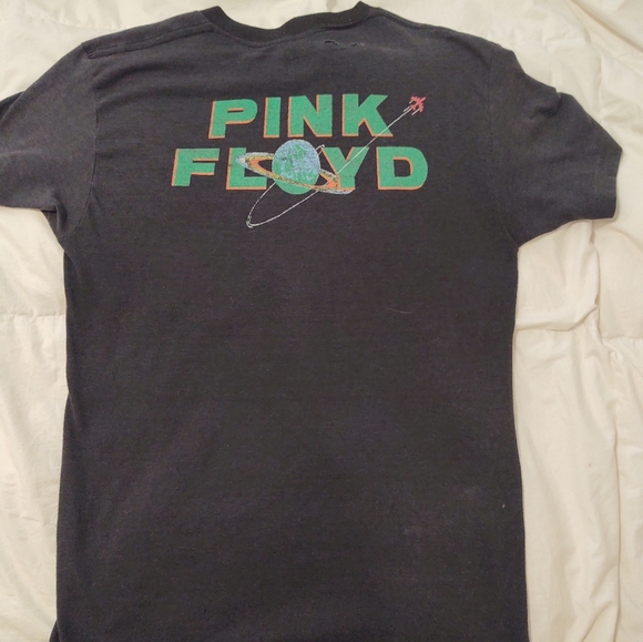 Vintage Rare Pink Floyd Single Stitch Tour T Shirt 2 Different Prints 1988 Rare
